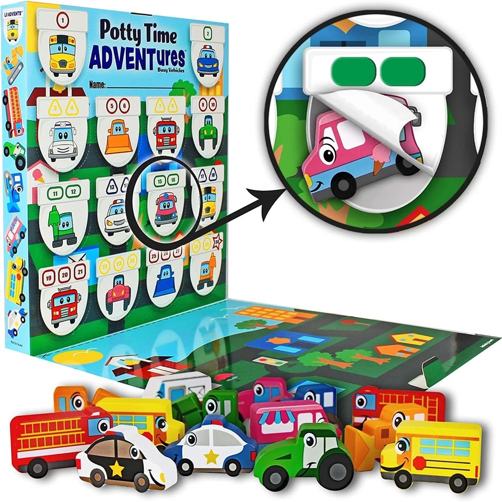 Potty Time Adventures Toy Set - Multicolor